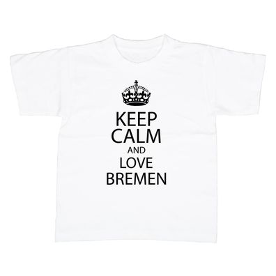 Kinder T-Shirt KEEP CALM Bremen