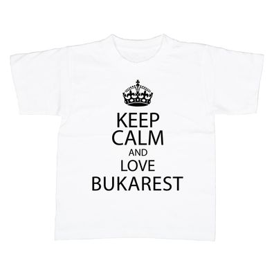 Kinder T-Shirt KEEP CALM Bukarest