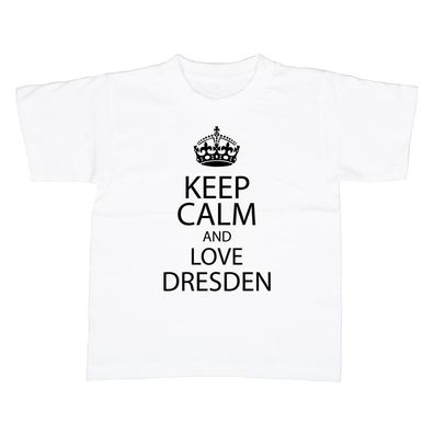 Kinder T-Shirt KEEP CALM Dresden