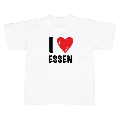 Kinder T-Shirt I love Essen