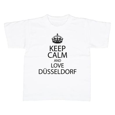 Kinder T-Shirt KEEP CALM Düsseldorf