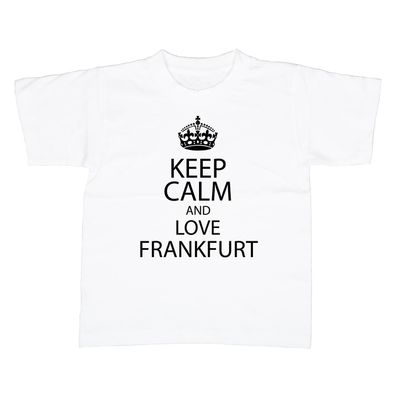 Kinder T-Shirt KEEP CALM Frankfurt