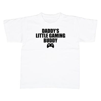 Kinder T-Shirt daddys little gaming buddy