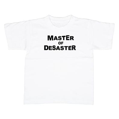 Kinder T-Shirt Master of Desaster
