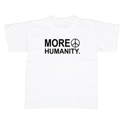 Kinder T-Shirt more humanity