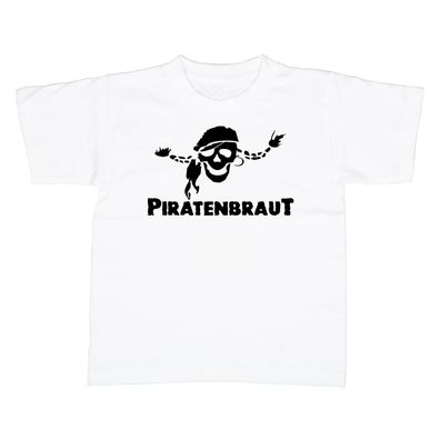 Kinder T-Shirt Piratenbraut
