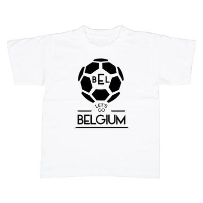 Kinder T-Shirt Football Belgium