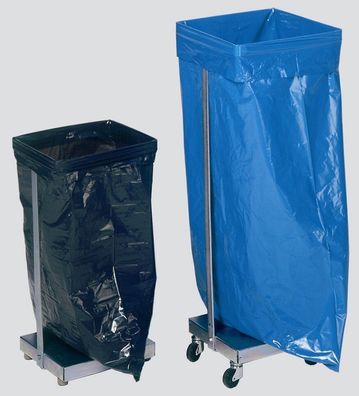 VAR Abfallsammler 3601 Müllsackhalter/ -ständer klein f. 60-Ltr.-Säcke fahrbar