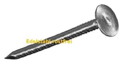 Edelstahl Schieferstifte Pappstifte Dachpappstifte 2,8 x 35 mm rostfrei 2,5 kg