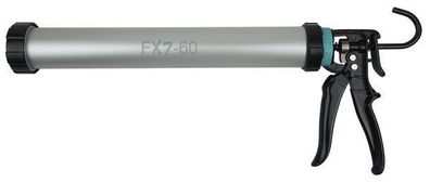 Irion Alurohrpresse FX7-60 Silikonpistole f. Kartuschen und 600ml Schlauchbeutel