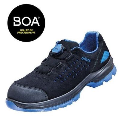 Atlas Sicherheitshalbschuhe SL 9405 XP BOA blue Gr. 46 Arbeitsschuhe S1P