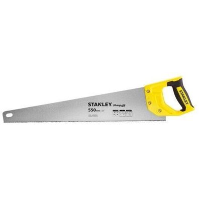 Stanley Fuchsschwanz Universal Holzsäge Sharp Cut grob Länge 550 mm STHT20368-9