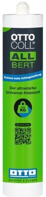 Ottocoll® Allbert Kleber Montagekleber Universalkleber weiß C01 290 ml