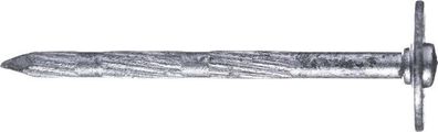 Bär Scheibenkopf Stahlnägel Nägel Drahtstifte 30 - 80 mm Stahl gehärtet 250Stück