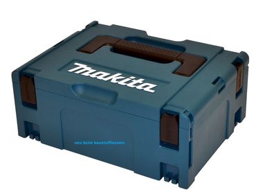 Makita Makpak - Systemkoffer Maschinenkoffer Gr. 2 leer Makpac 8215500 (Gr. Groß)
