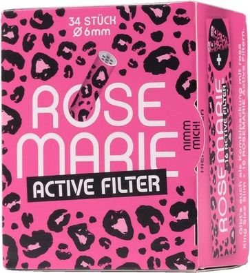 Marie Active Filter Rosemarie 6mm mit Aktivkohle