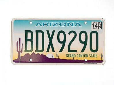 USA - Nummernschild - Arizona - original
