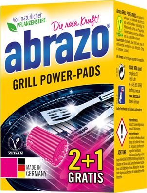 abrazo Grill Power Pads 2 + 1 Pack