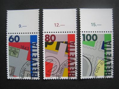 Schweiz MiNr. 1496-1498 gestempelt (AD 351)