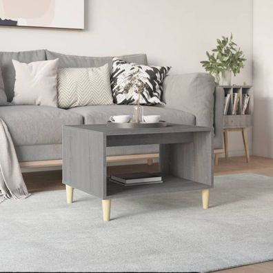 Couchtisch Grau Sonoma 60x40x50 cm Holzwerkstoff