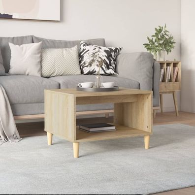 Couchtisch Sonoma-Eiche 60x40x50 cm Holzwerkstoff