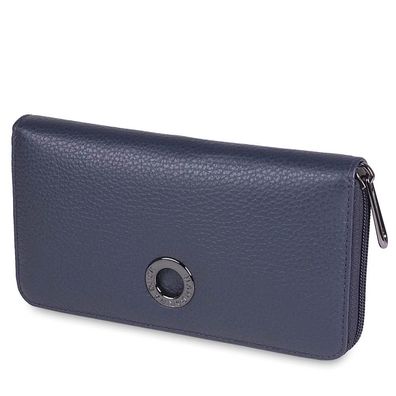 Mandarina Duck Mellow Leather Wallet, dress blue, Damen