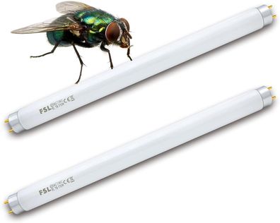 Insektenschutz FSL T8 F10W BL Ersatzlampe für Mückenvernichter-Lampe, 34,5 cm UV-Rö