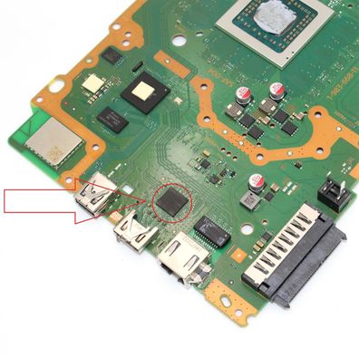 PlayStation5 PS5 Mainboard Lüfter 3 Pin Anschluss Stecker abgerissen angerissen ...