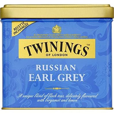 Twinings Tee Russian Earl Grey 150g lose