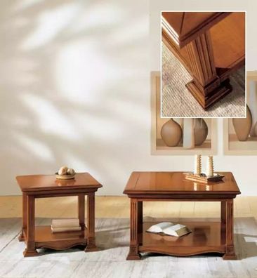 Couchtische Beistelltische Wohnzimmer Holz Tische Luxus Stil Tisch Neu