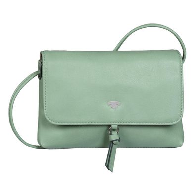 kleine Tom Tailor Überschlagtasche / Clutch mint grün hellgrün