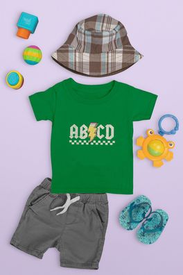 ABCD Pencil Lightning Bolt Back To School Teachers Kids T-Shirt Kinder T-Shirt