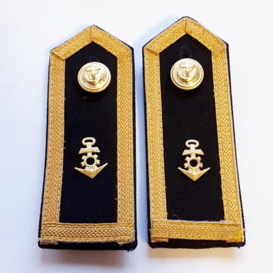 Bundesmarine Schulterklappen Obermaat im Marinetechnikdienst
