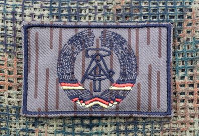 Patch: DDR, Nationale Volksarmee, NVA, 8x5 cm mit Klettrückseite