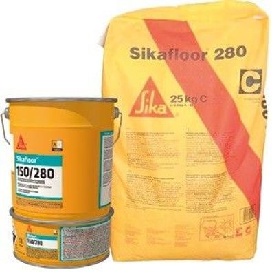 Sika® Sikafloor®-280 Komp. A + B + C 27,5 kg kieselgrau RAL 7032
