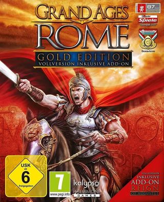 Grand Ages Rome - Gold Edition (PC, 2010, Nur Steam Key Download Code) Keine DVD