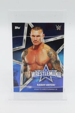 WWE 207 Wrestlemania Randy Orton Foil 2021 Topps Near Mint