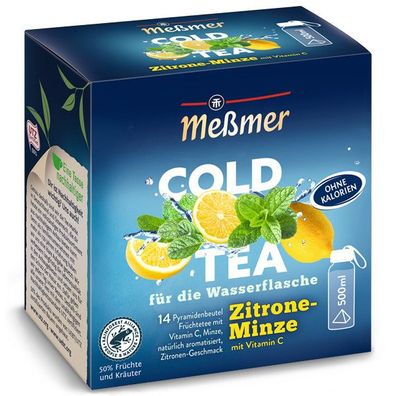 Meßmer Cold Tea Zitrone Minze
