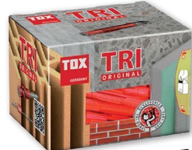 Tox TRI Dübel Allzweckdübel Betondübel Universaldübel 5 6 8 10 12 14 mm