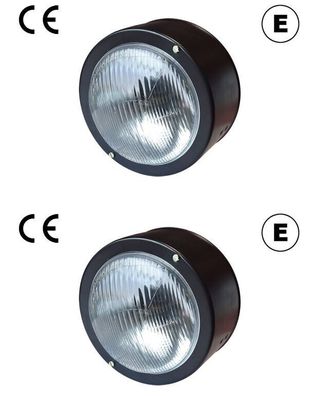 2x Scheinwerfer für Deutz Hauptschein Werfer Lampe Scheinwerfer Deutz 06er