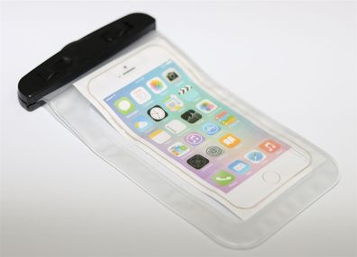 Tasche, Hülle transparent wasserdicht, staubdicht für Smartphones bis 15.24cm / 6 ...