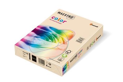 Mondi Maestro Color creme 80g/ m² DIN-A4 - 500 Blatt CR20