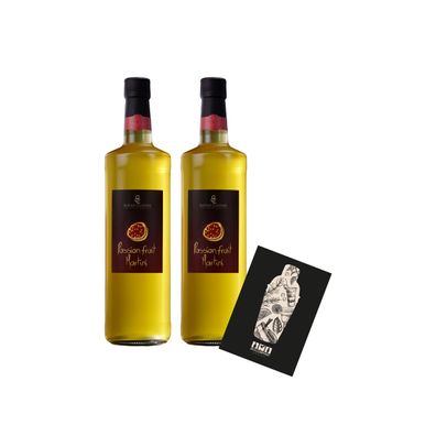 Bottled Cocktails 2er Set Passion Fruit Martini 1L (19% Vol) 2 Flaschen = 20 Co