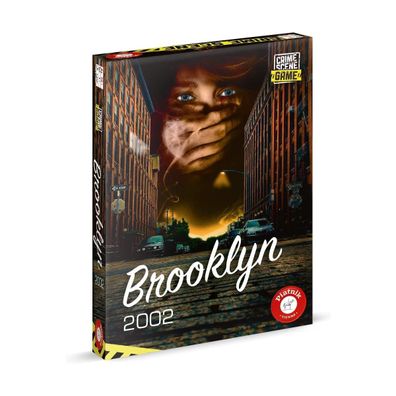 Crime Scene - Brooklyn 2002 wiederverwendbares Rätselspiel Tatort Rätsel ab 18