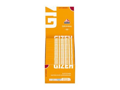 GIZEH © Original Zigarettenpapier - Drehpapier Blättchen Kurz - Rolling Papers