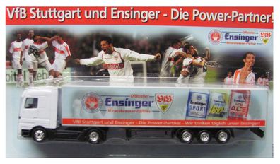 Ensinger Mineralwasser Nr.05 - VfB Stuttgart - Die Power Partner - MB Actros - Sz