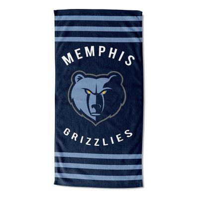 NBA Badetuch Memphis Grizzlies gestreift Beach Towel Strandtuch 190604538020
