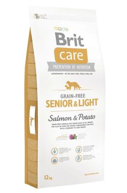 Brit Care Senior & Light Salmon & Potato 12kg. Trockenfutter