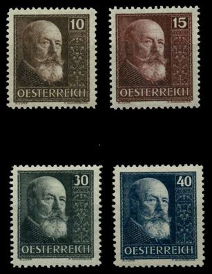 Österreich 1928 Nr 494-497 postfrisch X716612