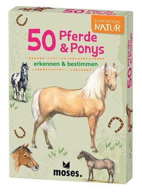 50 Pferde &amp; Ponys erkennen &amp; bestimmen entdecken &amp; best